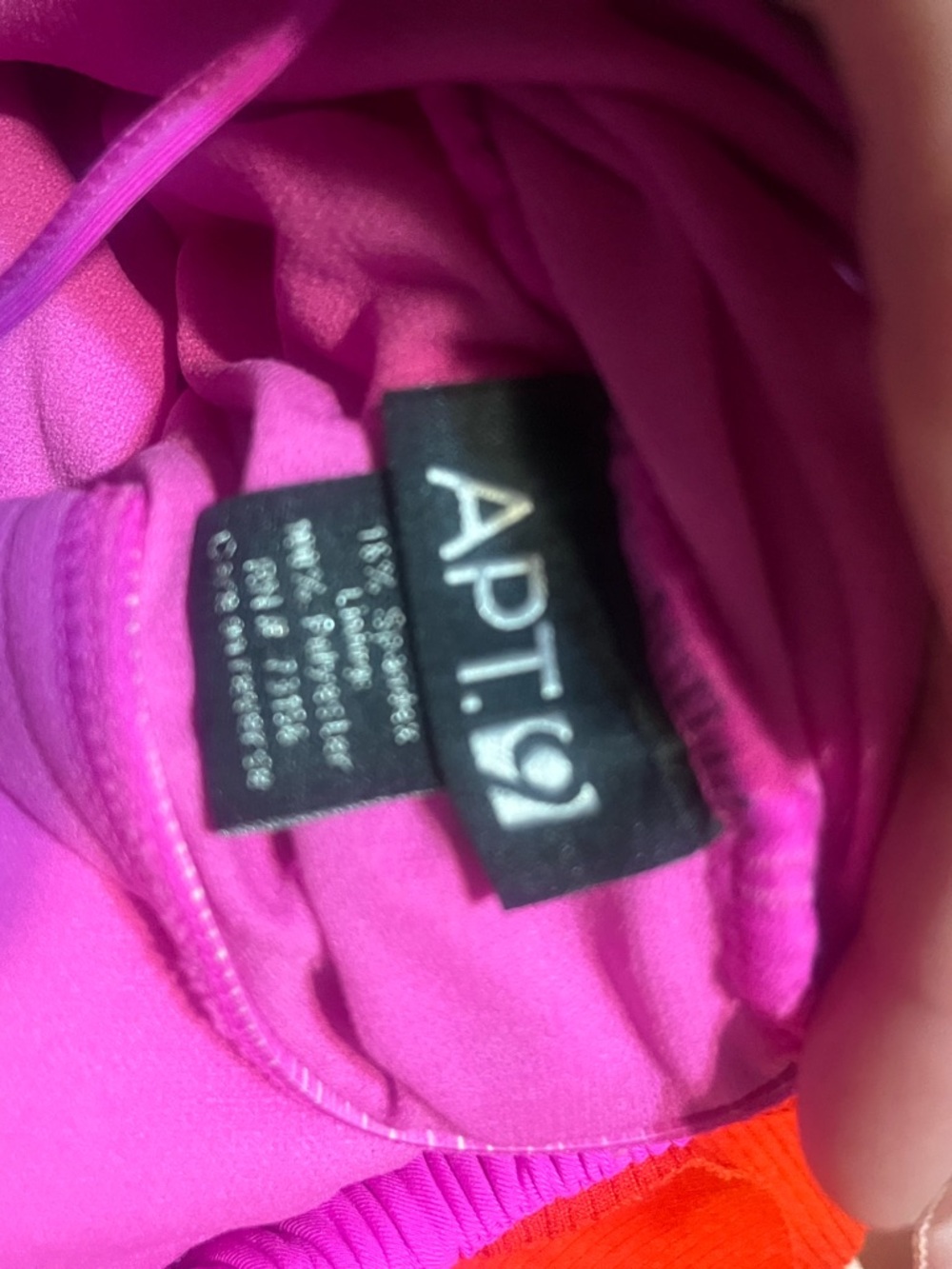 Apt. 9 Fuchsia Pink Ruffled Tankini Set - Picture 5 of 9